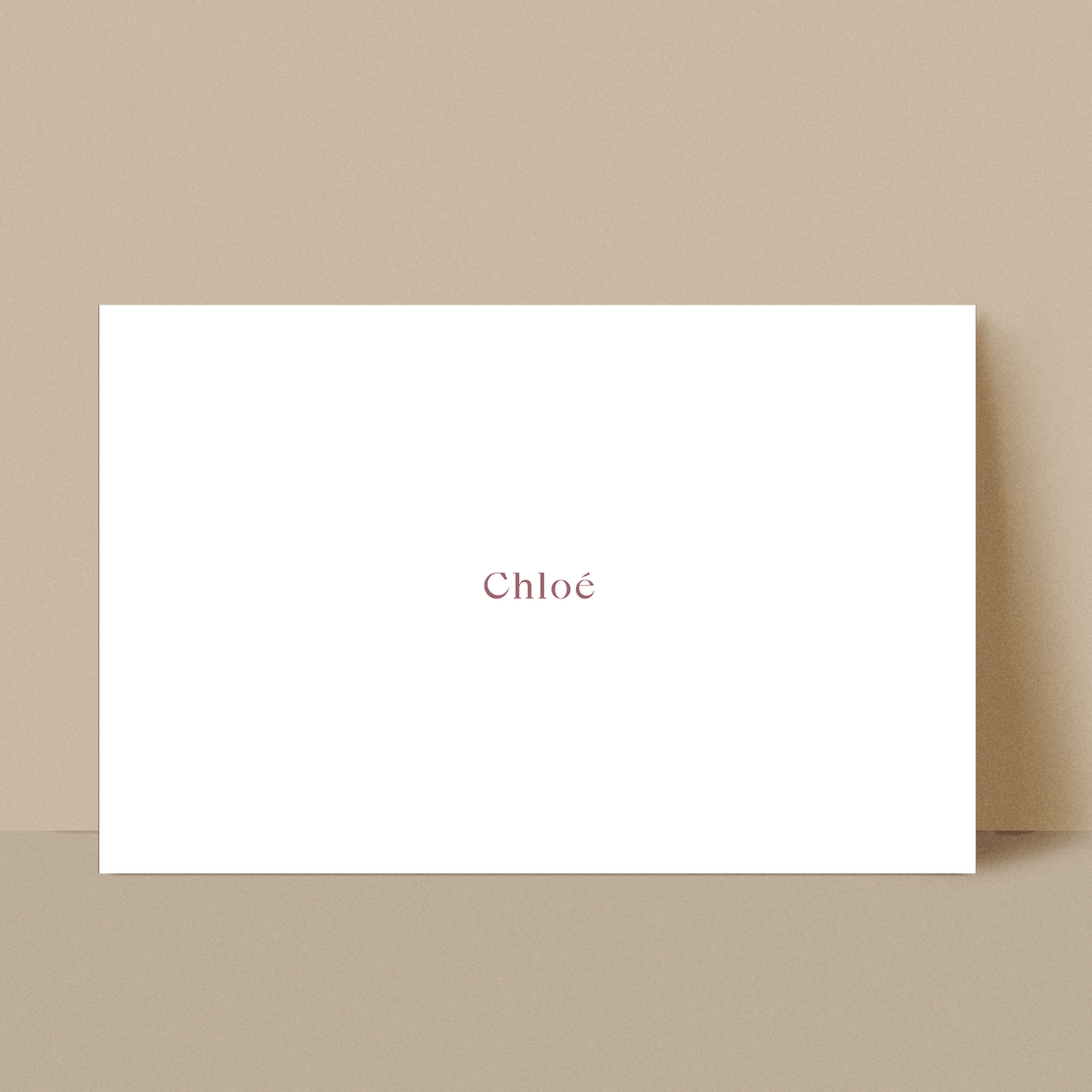 Geboortekaartje Chloe