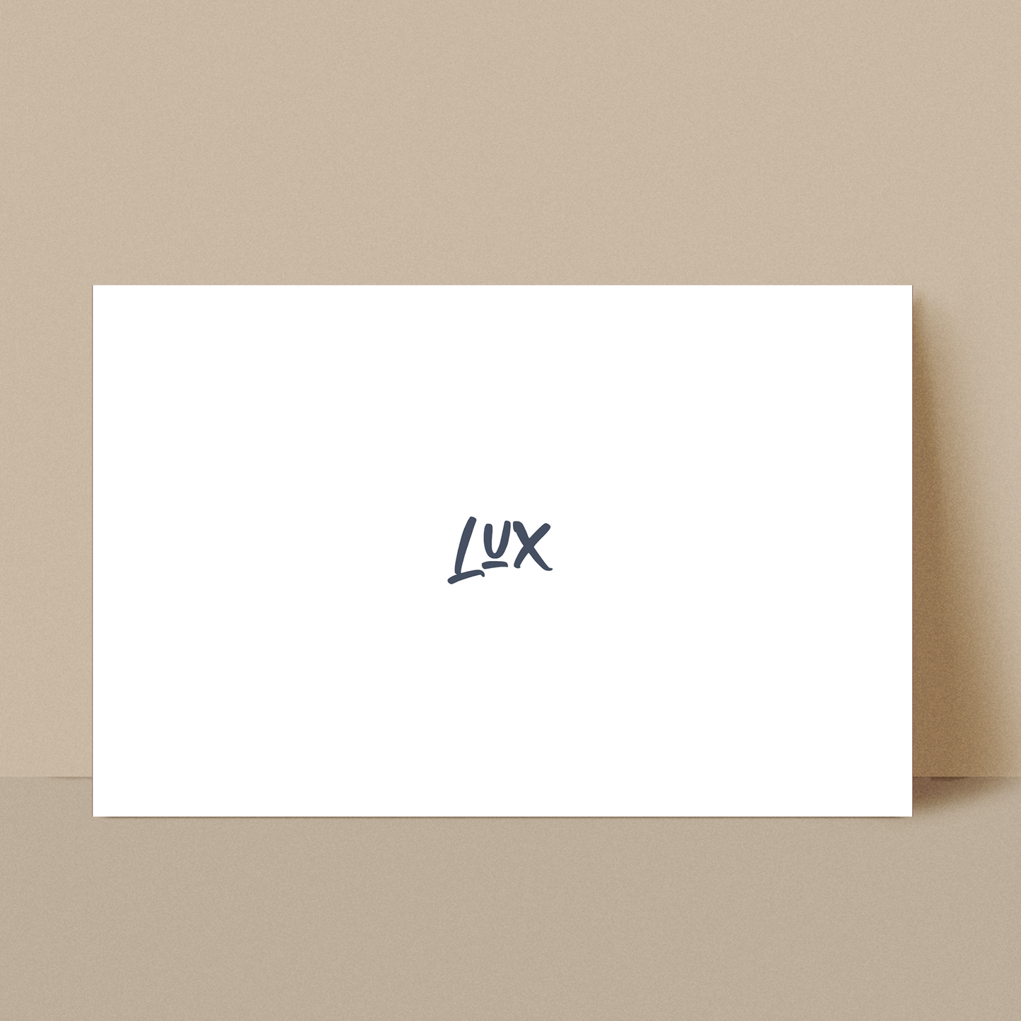 Geboortekaartje Lux